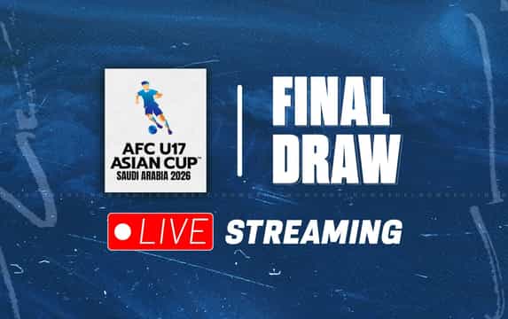When and where to watch AFC U17 Men’s Asian Cup 2026 draw live?