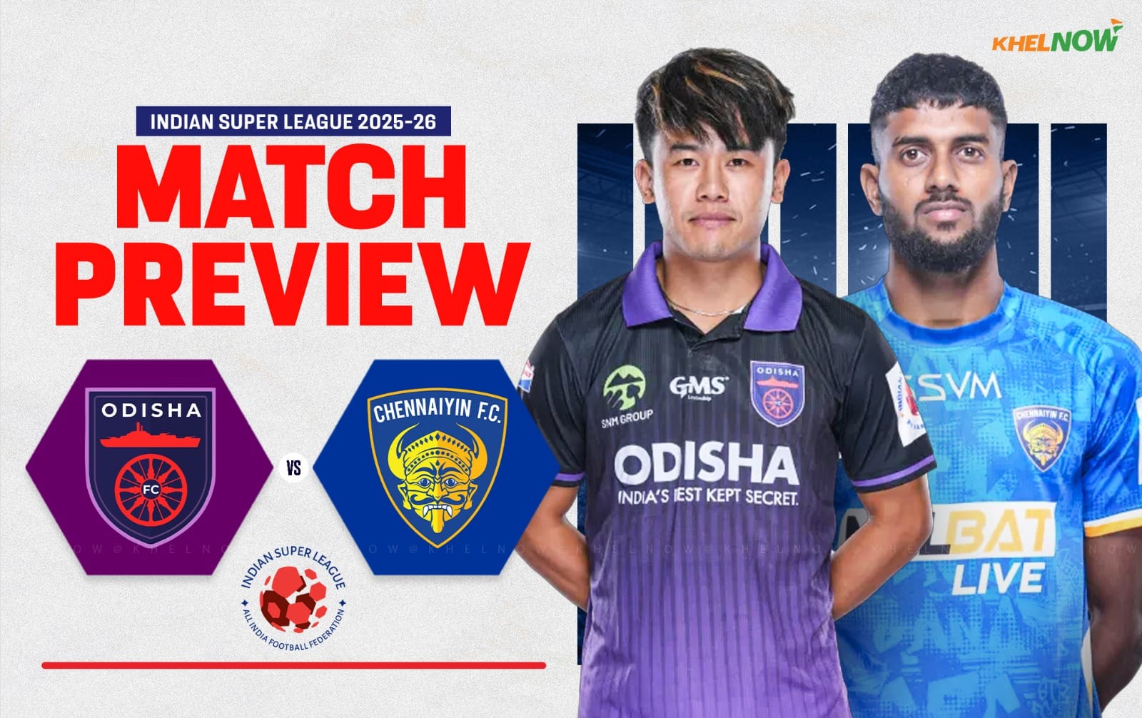 Chennaiyin FC aim for turnaround against Odisha FC