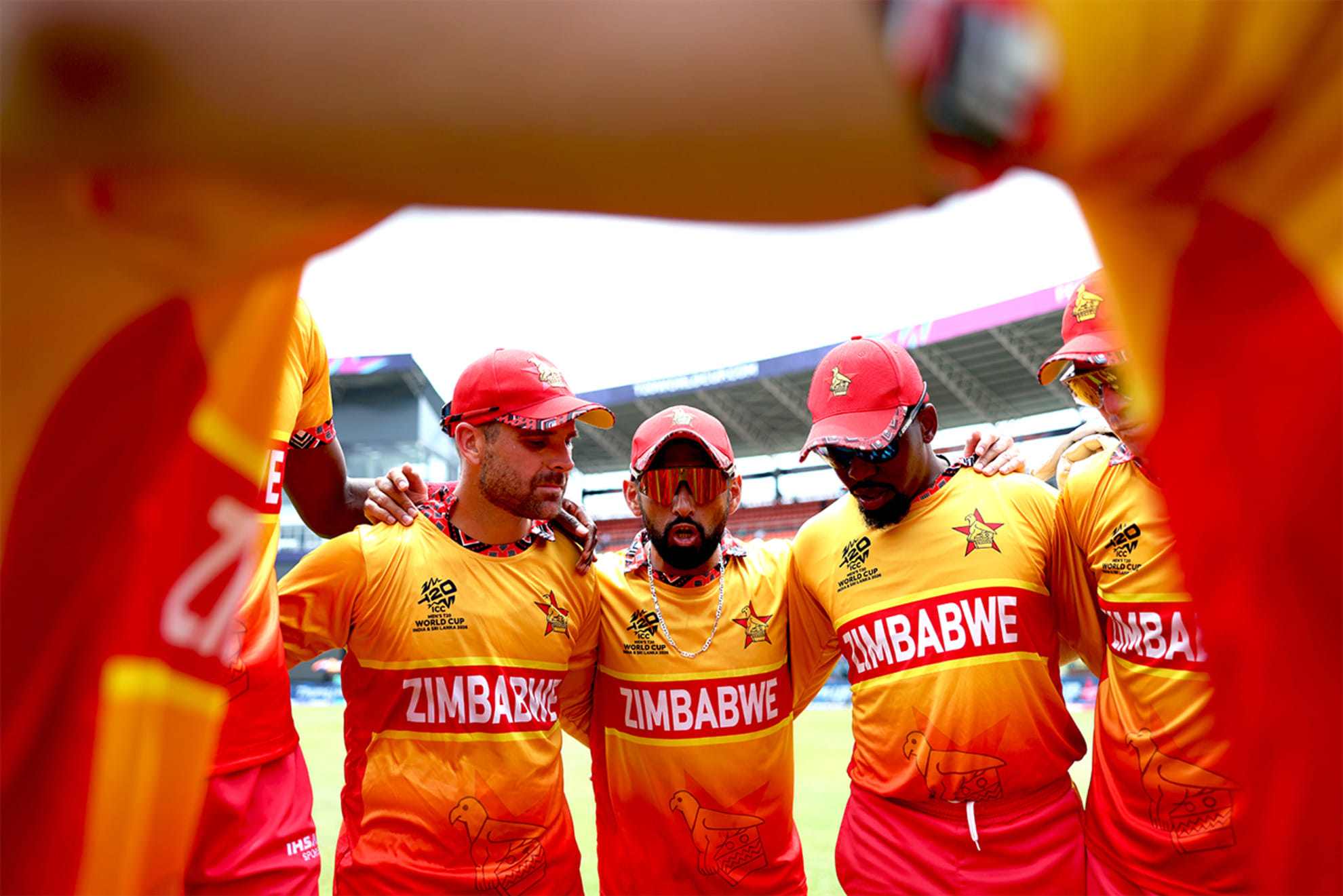 When was last time Zimbabwe qualified for Round 2 of T20 World Cup?