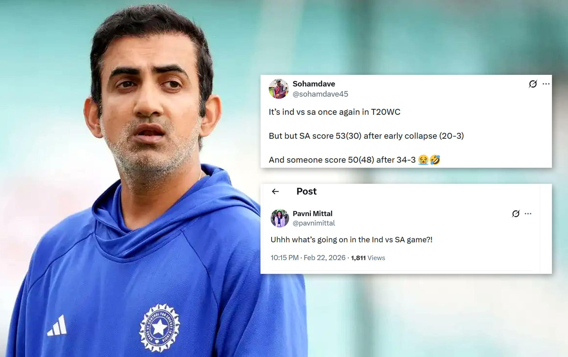 IND vs SA: Fans SLAM Suryakumar Yadav & Co. over humiliating defeat against South Africa in T20 World Cup 2026