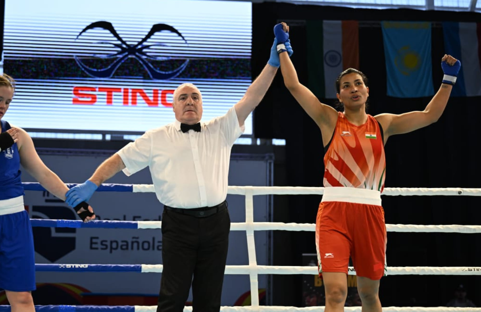 BOXAM Elite International 2026: Lovlina Borgohain, Arundhati Choudhary lead India’s nine-gold medal run in Spain In a standout achievement, India was represented in seven Elite Women’s finals on Saturday–including an all-Indian title clash in the 54kg division–and emerged with gold in each. Held in La Nucia, Alicante, the BOXAM Elite 2026 featured over 200 boxers from 20 nations, providing a high-quality international test early in the season. India finished as the competition’s most successful nation with nine golds, three silvers and seven bronze medals. BFI President Ajay Singh added,“BOXAM Elite offered exactly the kind of exposure we were seeking at this stage of the season, including strong international opposition, depth across weight categories, and high-pressure bouts. https://twitter.com/BFI_official/status/2020175039056990210?s=20 The performances in Spain, particularly the conversion rate in finals, reflect the progress of our programme. With a demanding year ahead, this tournament has been a valuable step in preparing our boxers for the challenges to come. Congratulations to the entire contingent on an outstanding campaign.” India’s women set the benchmark on the final day. Manju Rani (48kg) and Nitu (51kg) opened proceedings with emphatic unanimous wins over Spain’s Marta Lopez and Noelia Gutierrez respectively, before Poonam (54kg) edged compatriot Preeti in a hard-fought all-Indian final. Priya (60kg) and Arundhati (70kg) followed with commanding 5:0 victories over Ukrainian opponents, while Lovlina (75kg) displayed her trademark control and composure to defeat England’s Mary-Kate Smith 4:1. Naina (80kg) completed the sweep with a measured win over Ukraine’s Raisa Piskun. Reflecting on the women’s performances, Indian women’s head coach Santiago Nieva said, “This was an exceptional showing from the women, not just in terms of medals, but in how they boxed with discipline, clarity, and confidence. Also Read: Living a Father’s Dream! How boxer Ahaana Sharma’s Story Mirrors Dangal Reaching seven finals and winning all seven speaks volumes about the work being done across the system. Credit also goes to the entire Indian team, the men and women pushed each other throughout the tournament, and that collective environment is key to sustained success.” https://twitter.com/BFI_official/status/2020401083672383873?s=20 In the men’s finals, Sachin (60kg) produced one of the day’s most gripping contests, edging Canada’s Keoma-Ali Al Ahmadieh 3:2, while Akash (75kg) added another gold after a tense 3:2 win over Kazakhstan’s Aman Konsbekov. Deepak (70kg) and Ankush (80kg) settled for silver medals after facing strong opposition from Kazakhstan and Ukraine, respectively. India’s performance in Spain adds further momentum as the national programme builds towards a packed international calendar, with major championships and multi-sport events on the horizon. BOXAM Elite 2026 - Day 5 Results Elite Women 48 Kg: Manju Rani bt. Marta Lopez (ESP) 5:0 51 Kg: Nitu bt Noelia Gutierrez (ESP) 5:0 54 Kg: Poonam bt. Preeti (IND) 4:1 60 Kg: Priya bt. Tetiana Dovhal (UKR) 5:0 70 Kg: Arundhati Choudhary bt. Anastasiia Taran (UKR) 5:0 75 Kg: Lovlina Borgohain bt. Mary-Kate Smith (ENG) 4:1 80 Kg: Naina bt. Raisa Piskun (UKR) 4:1 Elite Men 60 Kg: Sachin bt. Keoma-Ali Al Ahmadieh (CAN) 3:2 70 Kg: Deepak lost to Torekhan Sabyrkhan (KAZ) 1:4 75 Kg: Akash bt. Aman Konsbekov (KAZ) 3:2 80 Kg: Ankush lost to Pavli Illiusha (UKR) 0:5 How did India perform at BOXAM Elite 2026?India finished as the most successful nation, winning nine gold, three silver, and seven bronze medals.How many countries participated in the tournament?More than 200 boxers from 20 nations competed in the event.How did Indian women boxers perform in the finals?Indian women reached seven finals and won all seven gold medals, including an all-Indian final in the 54kg category.How did Indian men boxers fare in the finals?Sachin and Akash won gold medals, while Deepak and Ankush secured silver medals.