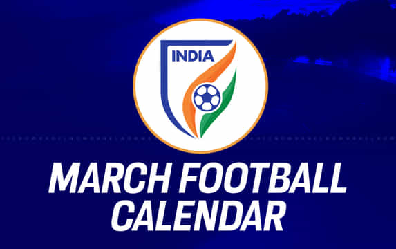 Indian Football Calander for March 2026