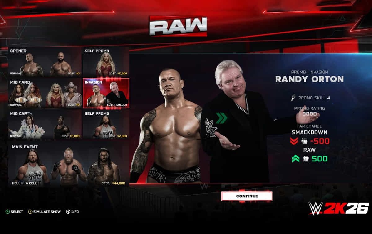 WWE 2K26 MyGM