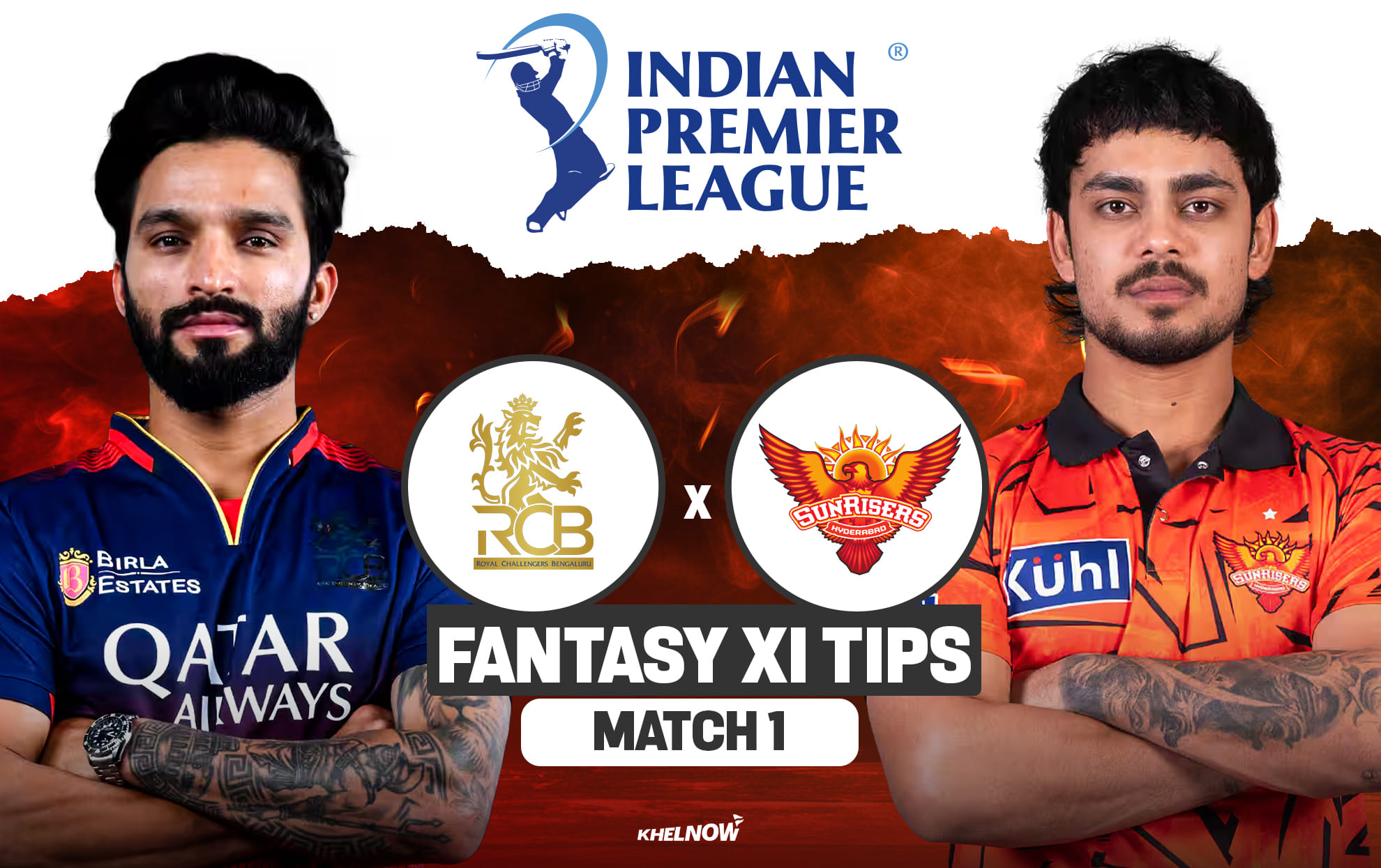 RCB vs SRH Dream11 Prediction, मैच 1, आईपीएल 2026 RCB vs SRH Dream11 Prediction, मैच 1, आईपीएल 2026