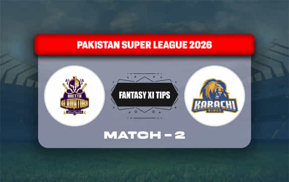 QUE vs KAR Dream11 Prediction, Dream11 Playing XI, Today Match 2, PSL 2026
