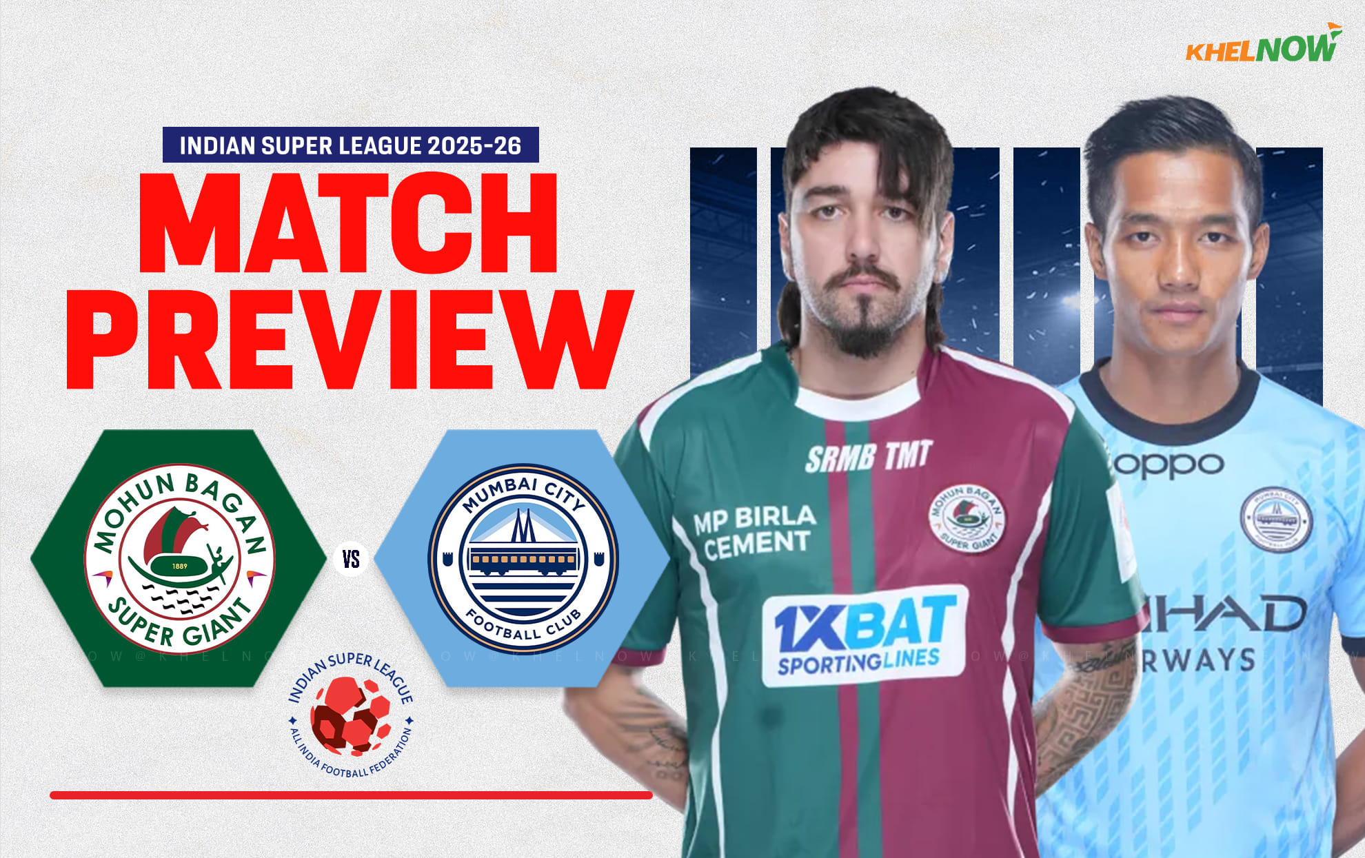 Mohun Bagan SG take on Mumbai City FC in a potential ISL title decider