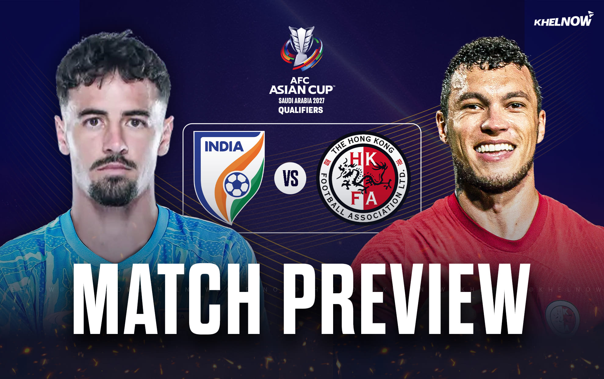 India takes on Hong Kong in final AFC Asian Cup 2027 qualifiers clash