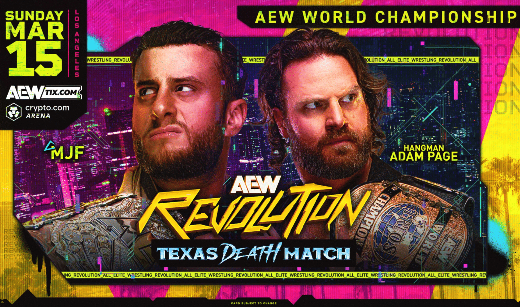 AEW Revolution&nbsp;2026: Preview, match card, news, timings & telecast details