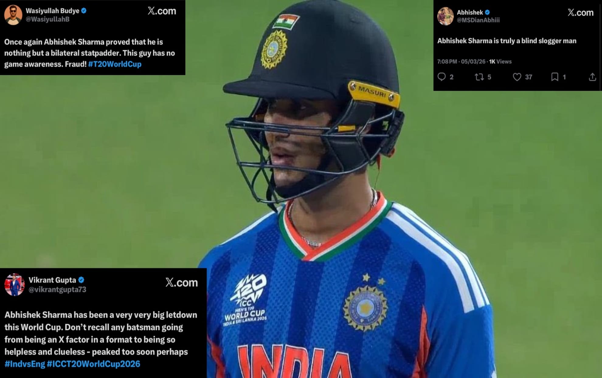 Abhishek Sharma, IND vs ENG, T20 World Cup 2026