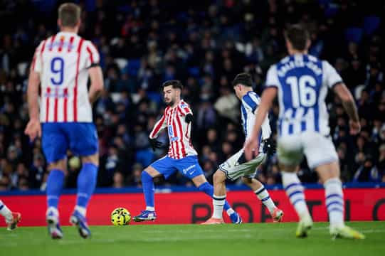 Atlético Madrid vs Real Sociedad.