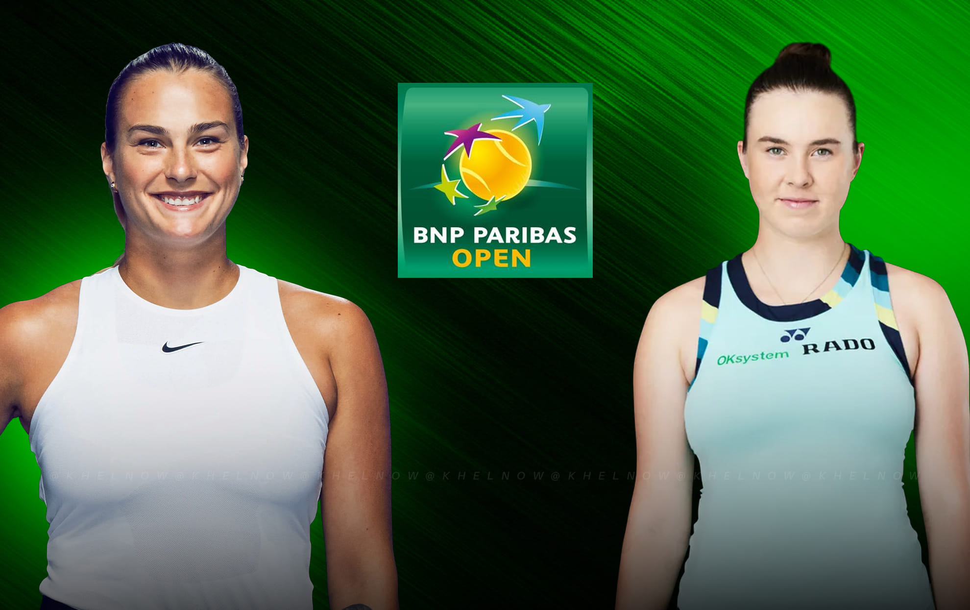 Preview: Aryna Sabalenka vs Linda Noskova prediction, betting tips & odds, head-to-head: Indian Wells Open 2026