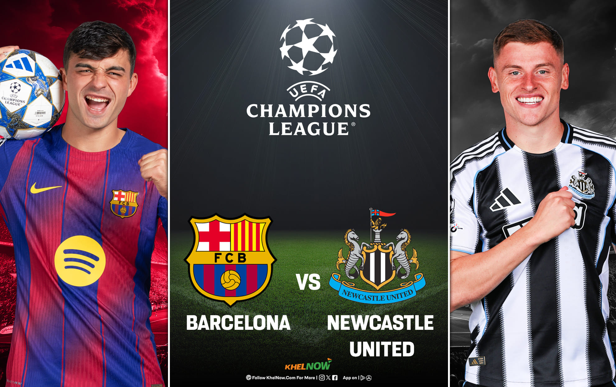 Preview: Barcelona vs Newcastle United Prediction, lineups, betting tips & odds | UEFA Champions League 2025-26 Round of 16 second leg