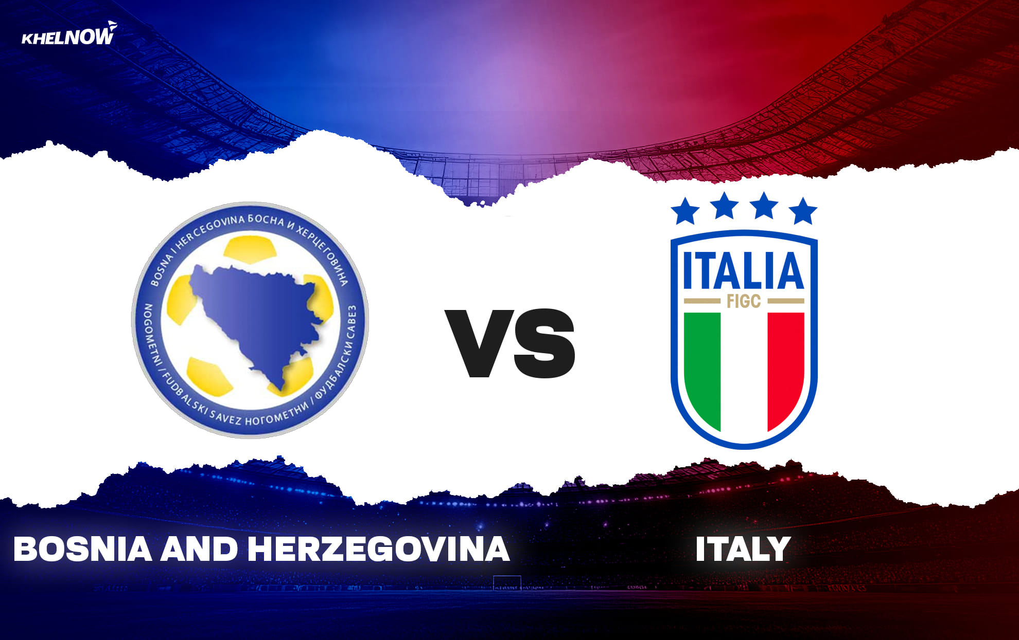 Preview: Bosnia & Herzegovina vs Italy Prediction, lineups, betting tips & odds | 2026 FIFA World Cup Qualifiers