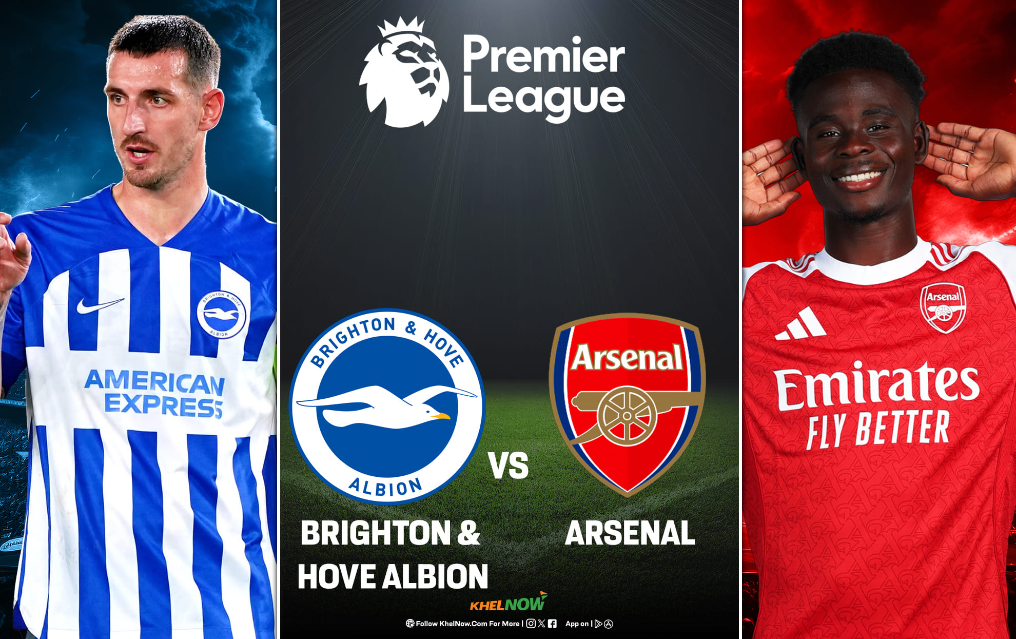 Preview: Brighton vs Arsenal Prediction, lineups, betting tips & odds | Premier League 2025-26