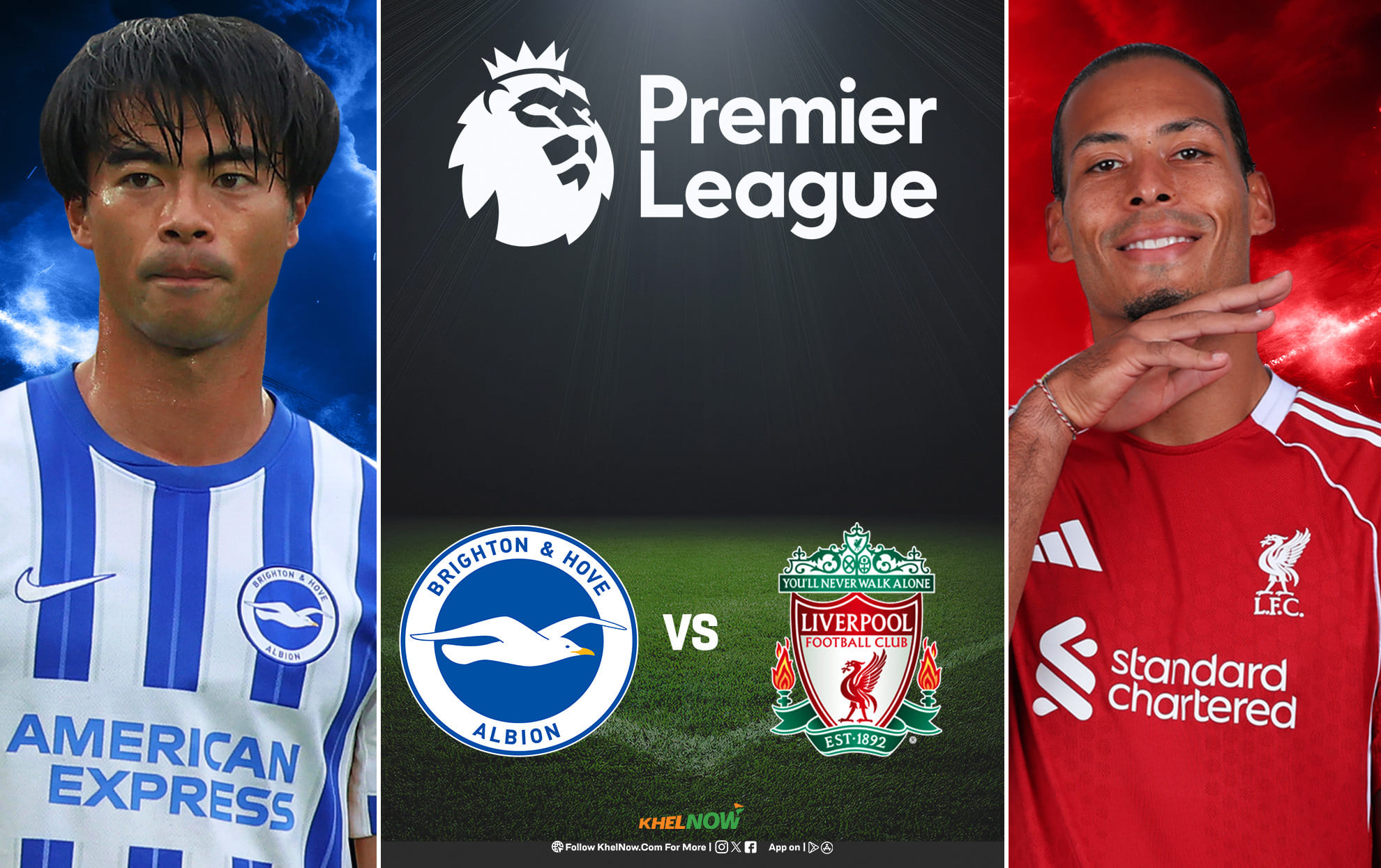 Preview: Brighton vs Liverpool Prediction, lineups, betting tips & odds | Premier League 2025-26