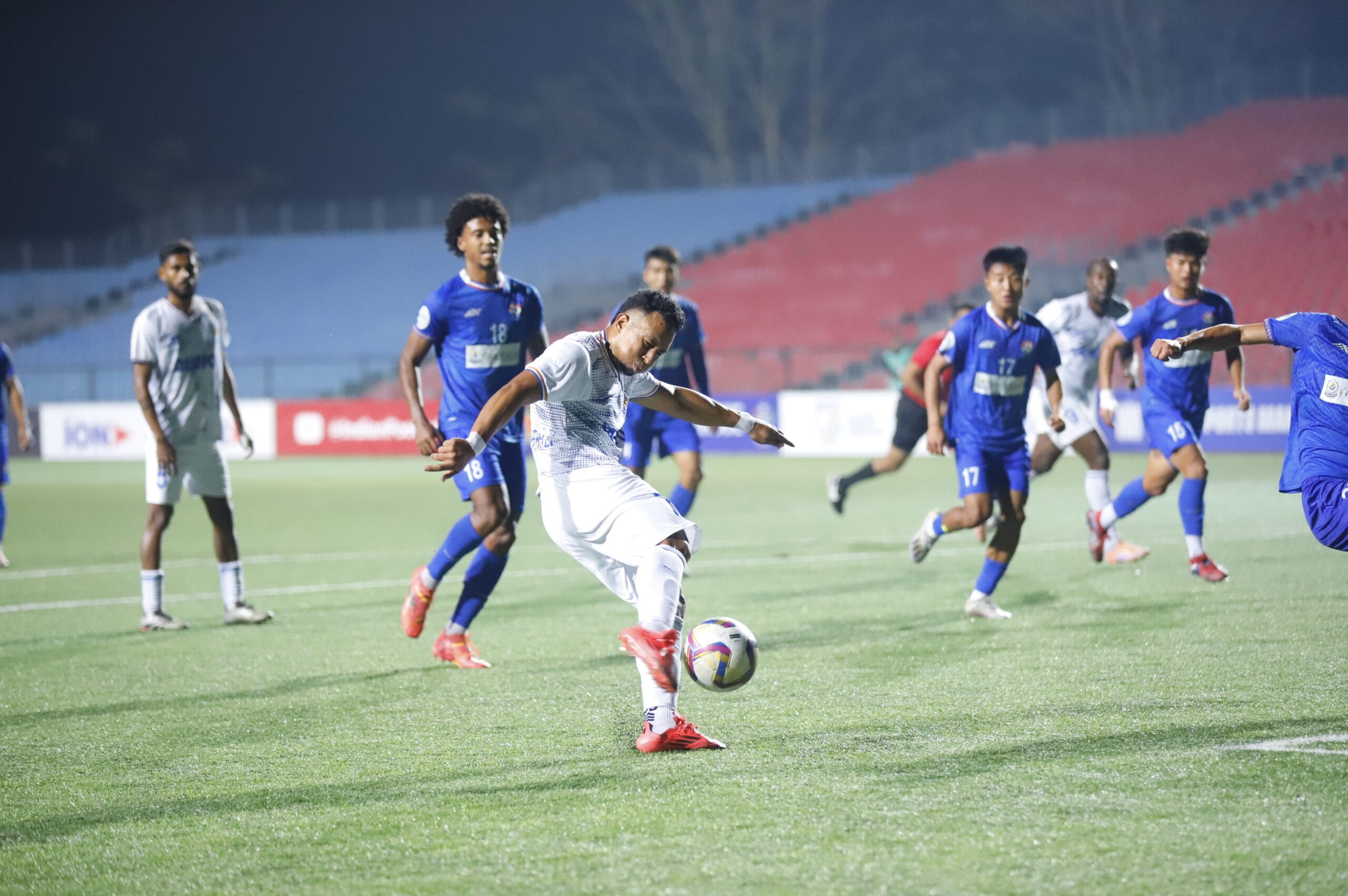 Chanmari FC and Dempo SC share points in the Indian Football League