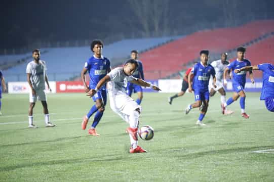 Chanmari FC and Dempo SC share points in the Indian Football League
