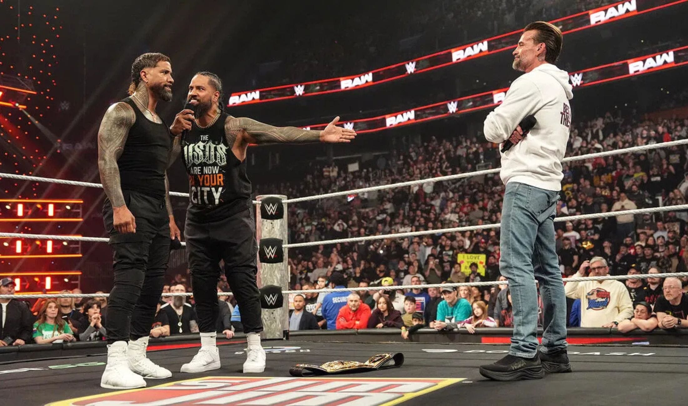 Who can help WWE World Heavyweight Champion CM Punk against Roman Reigns & The Usos heading into WrestleMania 42?