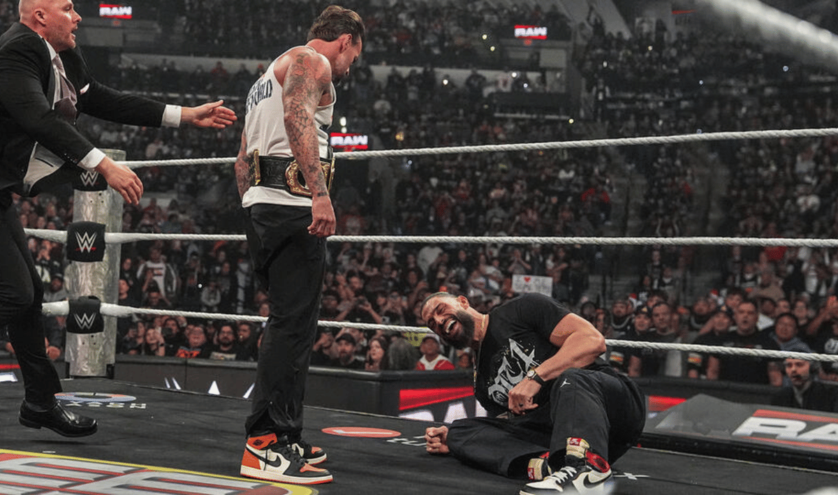 CM Punk Roman Reigns WWE Raw March 16, 2026
