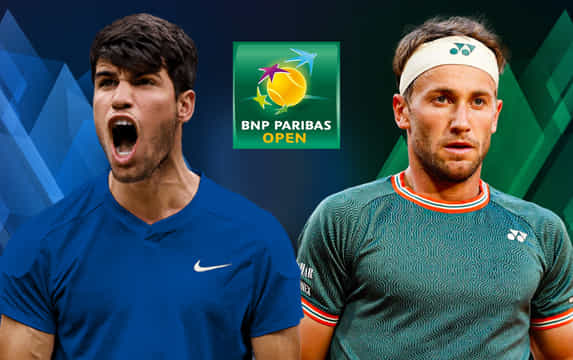 Preview: Carlos Alcaraz vs Casper Ruud prediction, betting tips & odds, head-to-head: Indian Wells Open 2026