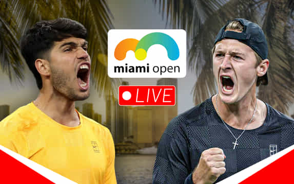 Carlos Alcaraz vs Sebastian Korda live streaming, TV channel, where & how to watch: Miami Open 2026