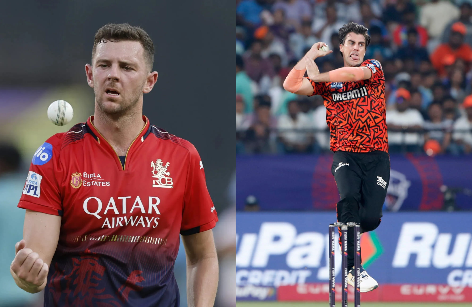 IPL 2026: जोश हेजलवुड और पैट कमिंस RCB vs SRH मैच से क्यों हुए बाहर? जानिए बड़ा कारण