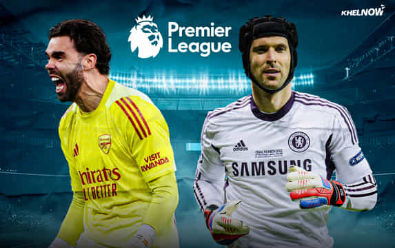 Top seven Premier League goalkeepers with most clean sheets after 100 games for single club ft. Raya & Čech