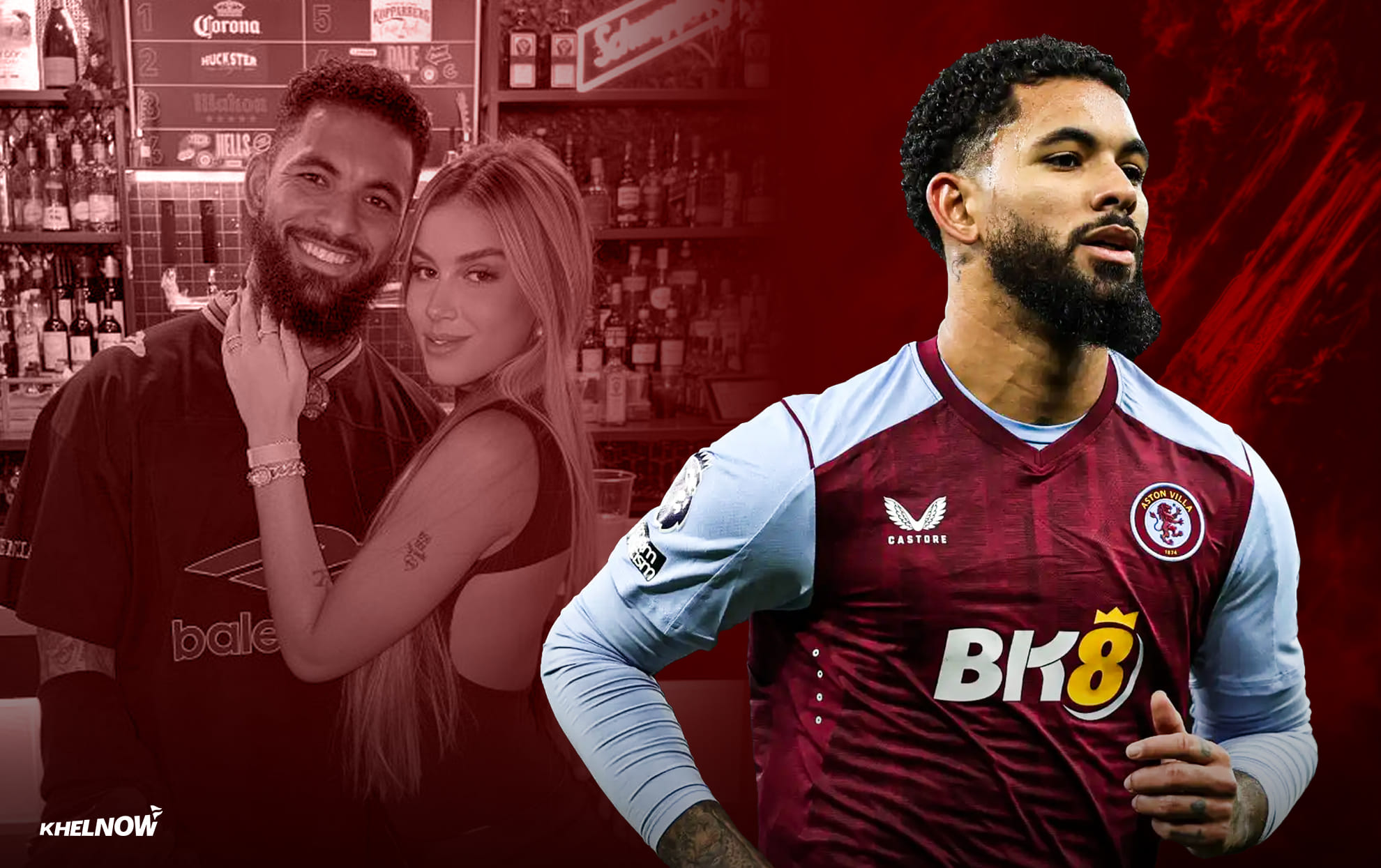 Premier League star Douglas Luiz makes relationship with Arsenal legends daughter public