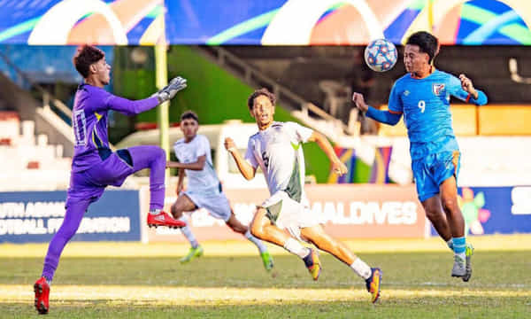 सैफ अंडर 20 चैंपियनशिप में भारत ने पाकिस्तान को दी करारी शिकस्त; जीत के साथ सेमीफाइनल में जगह की पक्की