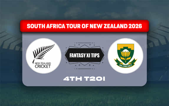 NZ vs SA Dream11 Prediction, Dream11 Playing XI, Today Match 4th T20I, South Africa tour of New Zealand 2026