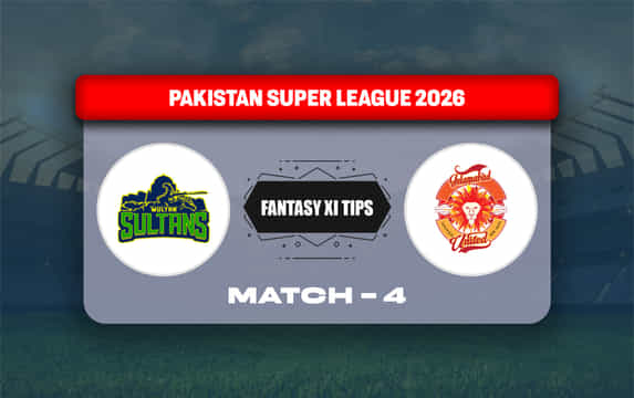 MUL vs ISL Dream11 Prediction, Dream11 Playing XI, Today Match 4, PSL 2026