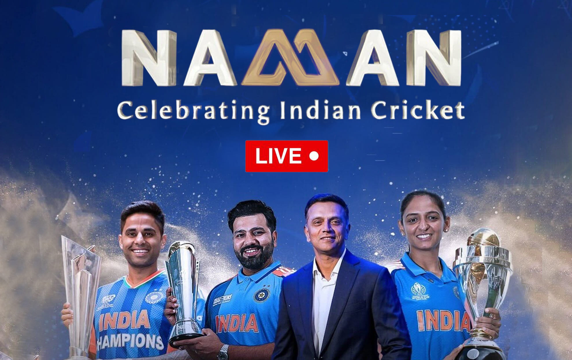 BCCI Naman Awards live streaming details, when & where to watch 2026 award ceremony of BCCI