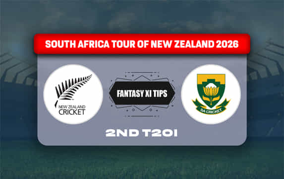 NZ vs SA Dream11 Prediction, Dream11 Playing XI, Today Match 2nd T20I, South Africa tour of New Zealand 2026