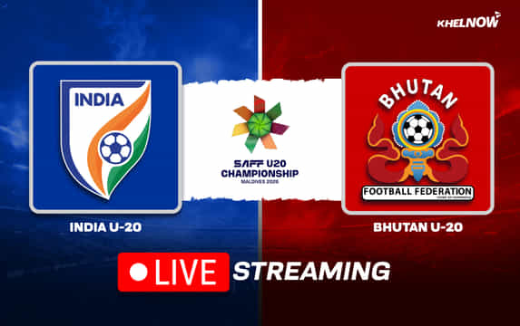 India U20 vs Bhutan U20 Live Streaming: Where & When to watch SAFF U20 Championship 2026 match?