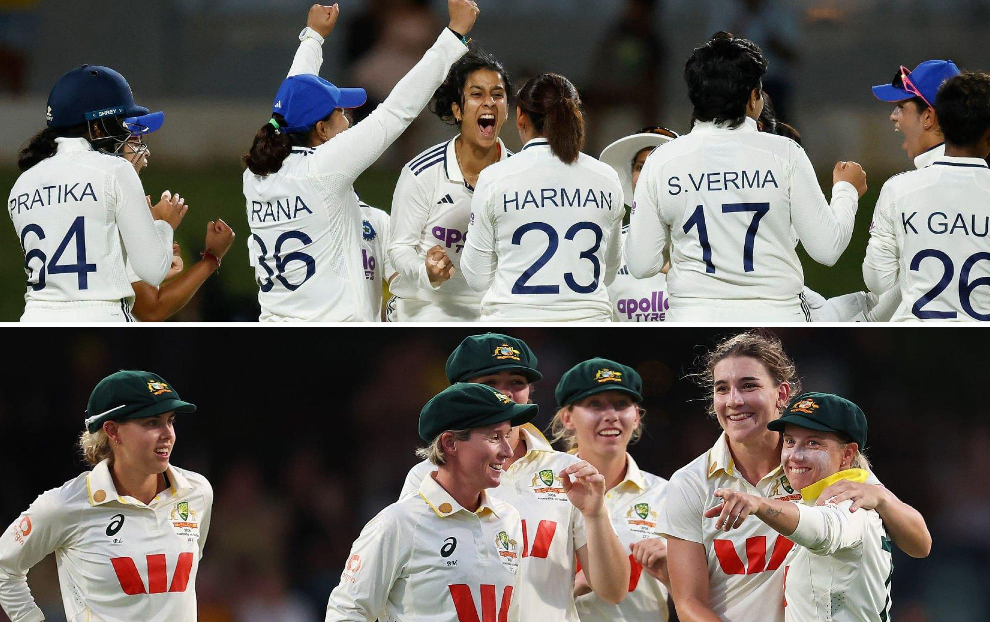 IND-W vs AUS-W one-off Test: Jemimah Rodrigues, Sayali Satghare star for India on Australian dominated Day 1 in Perth