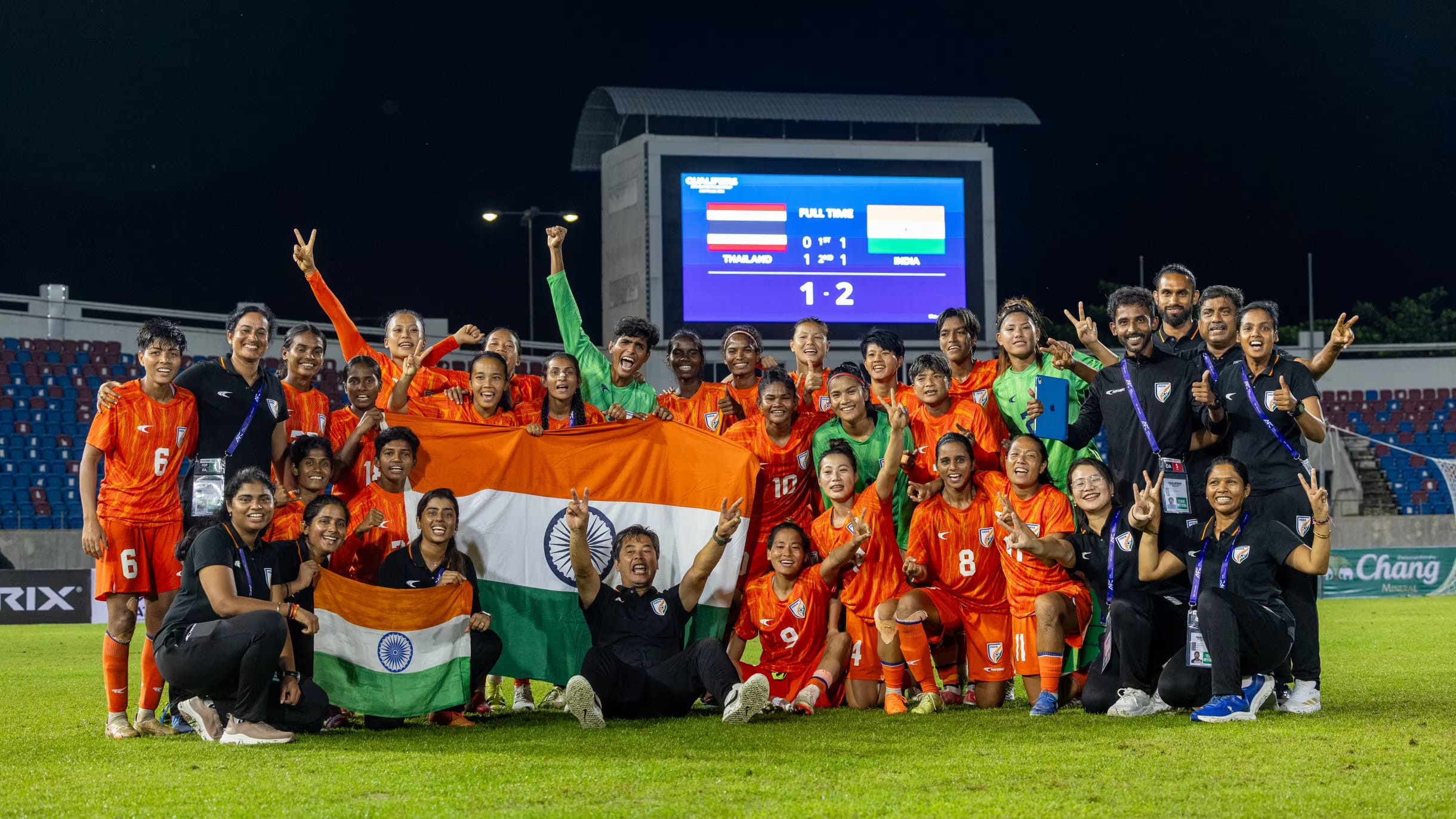 India's AFC Women's Asian Cup record over the years