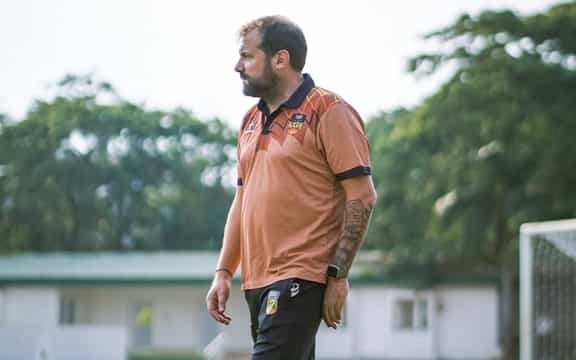 Inter Kashi FC assistant coach Carlos Fonseca