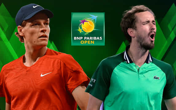 Preview: Jannik Sinner vs Daniil Medvedev final prediction, betting tips & odds, head-to-head: Indian Wells Open 2026
