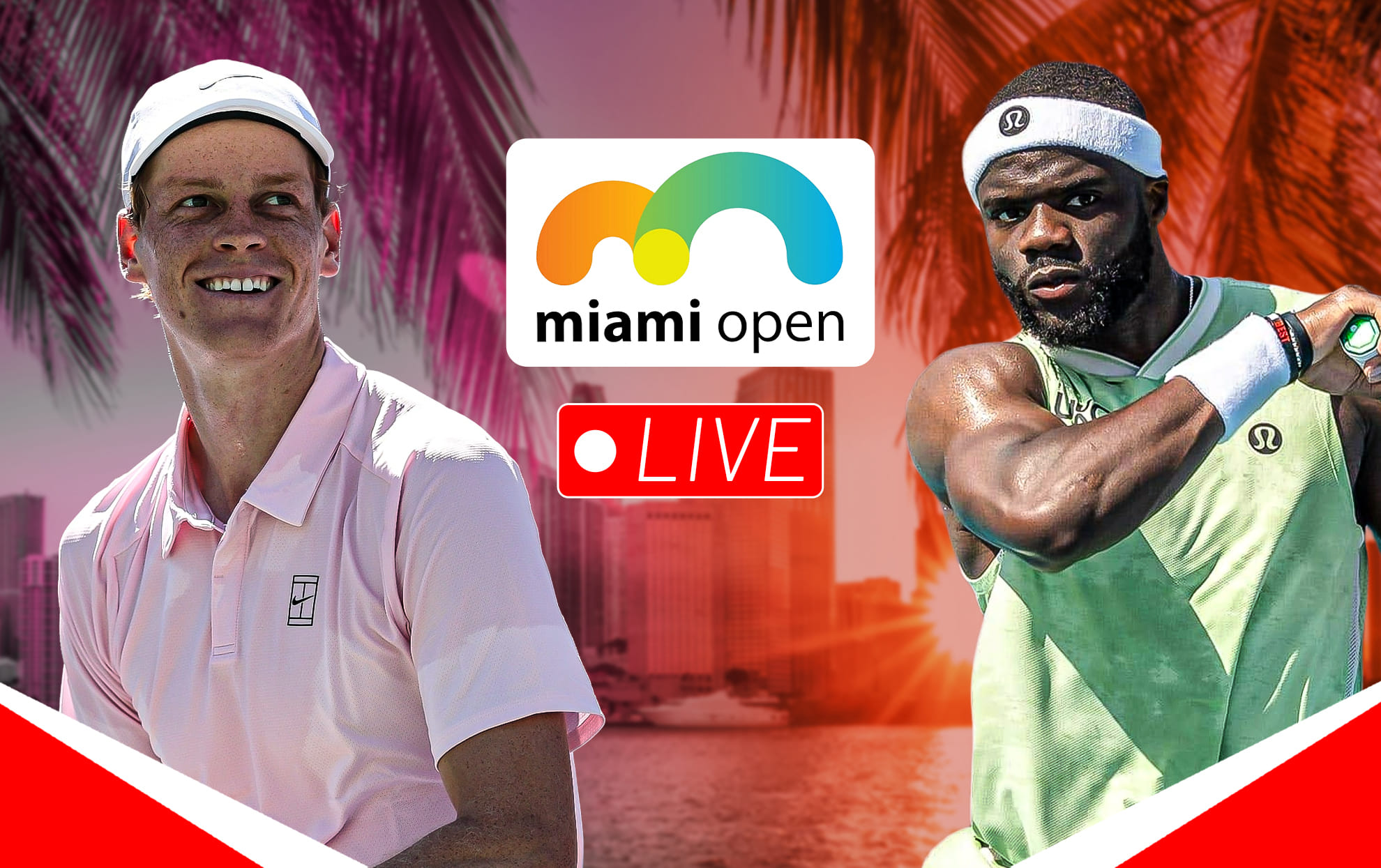 Jannik Sinner vs Frances Tiafoe live streaming, TV channel, where & how to watch: Miami Open 2026
