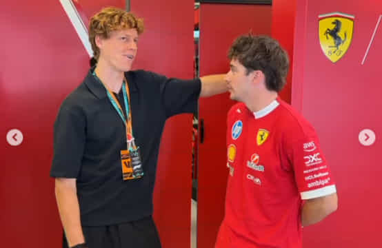 Formula 1: Which F1 team and racer does Jannik Sinner support?