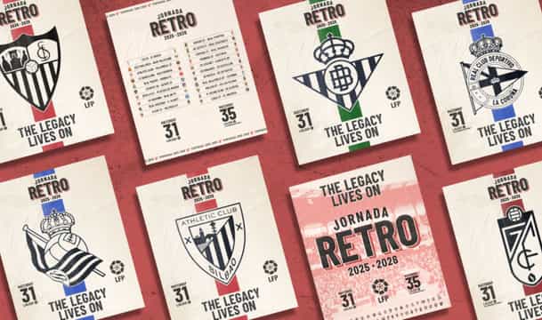 LaLiga announces first-ever retro matchday; Clubs to wear iconic throwback kits