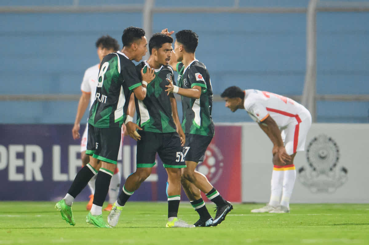 Mahitosh Roy of Mohammedan Sporting Club scores a goal and celebrates during match 24 of INDIAN SUPER LEAGUE played between MSC and BFC at the Kishore Bharati Krirangan in Kolkata on 7th March 2026.
Photo: Dipayan Bose /Focus Sports/ ISL