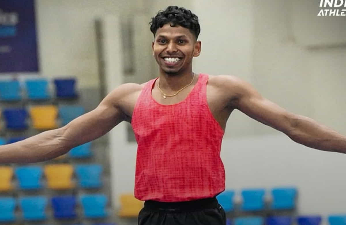 Reegan Ganesh sets Indoor National Record in men's pole vault at 1st National Indoor Athletics Championships 2026