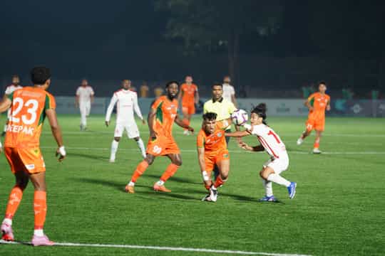 Manvir's wonder strike hold Sreenidi Deccan against Namdhari SC