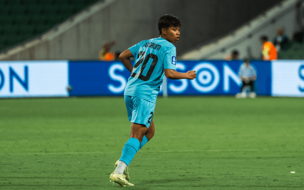 Sanfida Nongrum's debut strike ends India's much awaited AFC Asian Cup goal