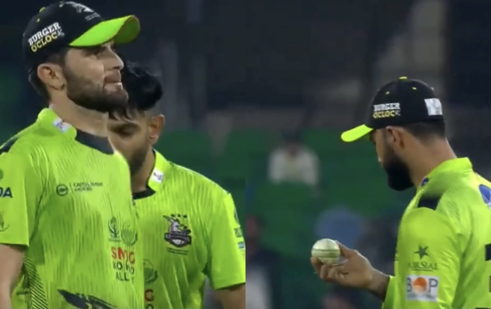 Shaheen Afridi, Haris Rauf & Fakhar Zaman caught live doing ball tampering in PSL 2026