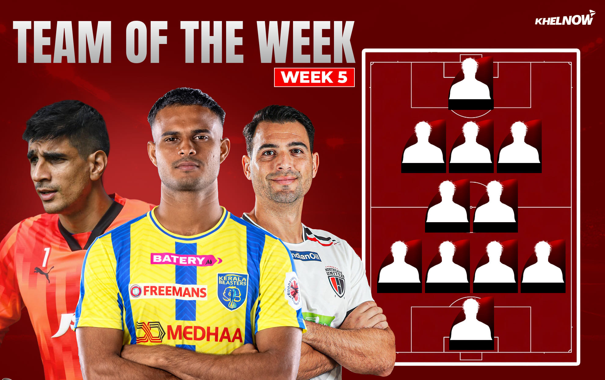 ISL 2025-26: Ajsal, Thapa lead charge in Team of the Week for Matchweek 5