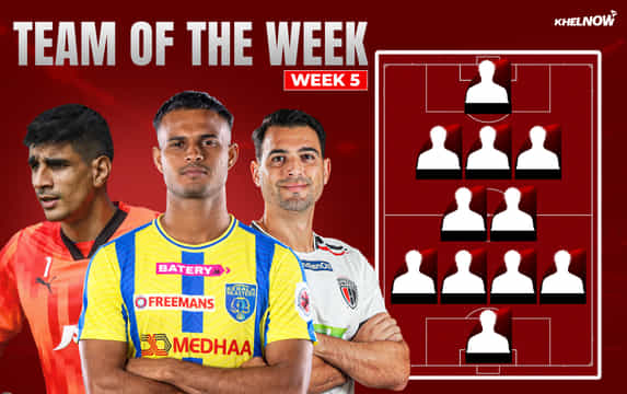 ISL 2025-26: Ajsal, Thapa lead charge in Team of the Week for Matchweek 5