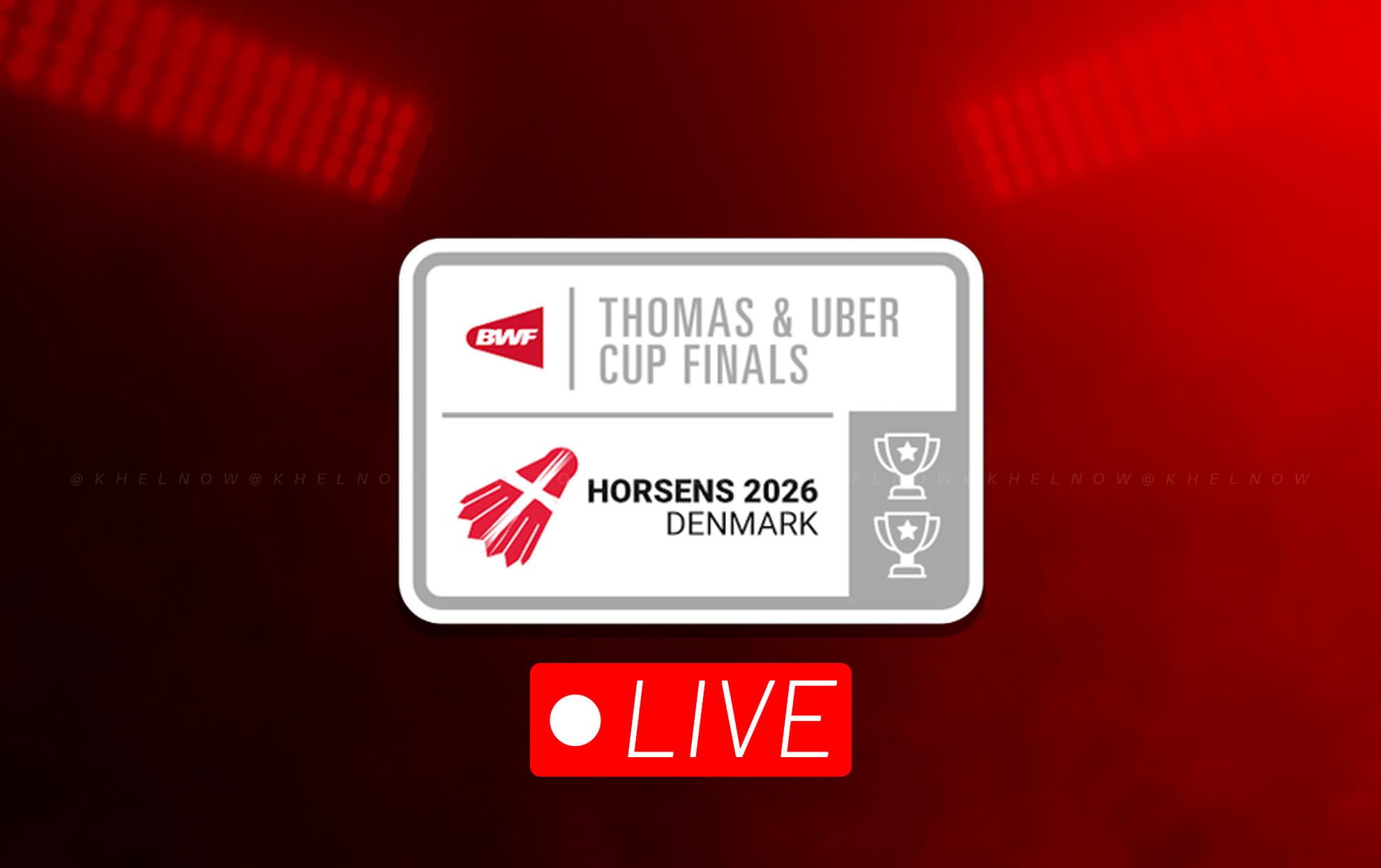 Thomas & Uber Cup Finals 2026 Group Stage Draw Live Updates