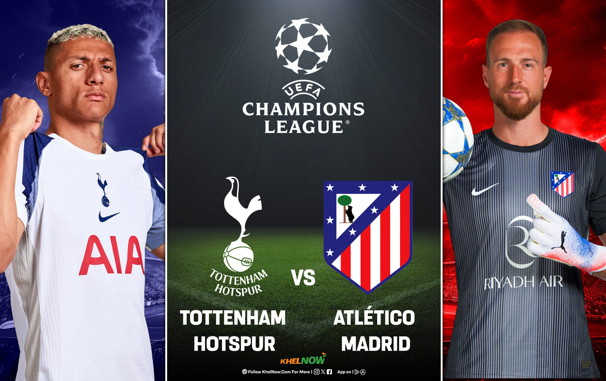 Preview: Tottenham Hotspur vs Atlético Madrid Prediction, lineups, betting tips & odds | UEFA Champions League 2025-26 Round of 16 second leg